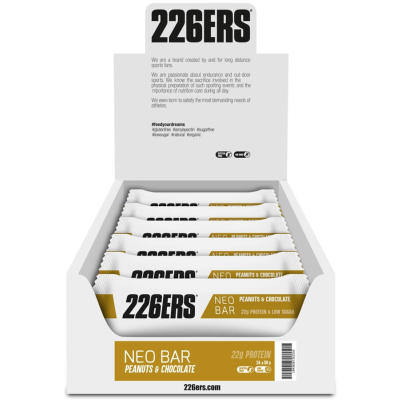 BOX NEO BAR 226ers - baton proteinowy o smaku orzeszków i czekolady (24 sztuki)