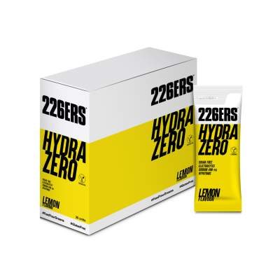 BOX HYDRAZERO DRINK 226ers - elektrolity, saszetka jednoporcjowa (20 sztuk), proszek, o smaku cytryn