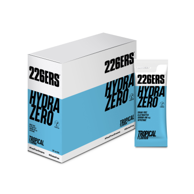 BOX HYDRAZERO DRINK 226ers - elektrolity, saszetka jednoporcjowa (20 sztuk), proszek, o smaku tropikalnykm