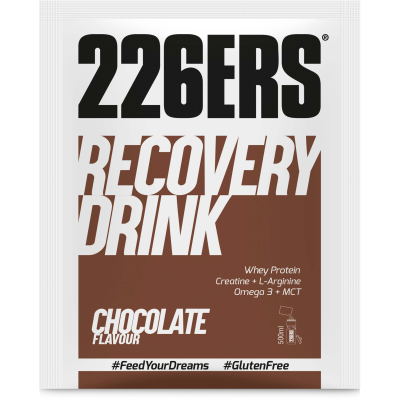 RECOVERY DRINK 226ers - szejk białkowo węglowodanowy, saszetka jednoporcjowa, proszek, o smaku czekolady