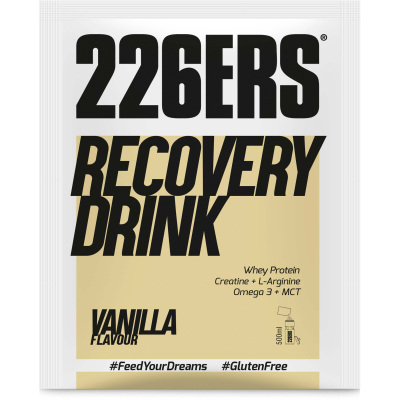 RECOVERY DRINK 226ers - szejk białkowo węglowodanowy, saszetka jednoporcjowa, proszek, o smaku wanilii