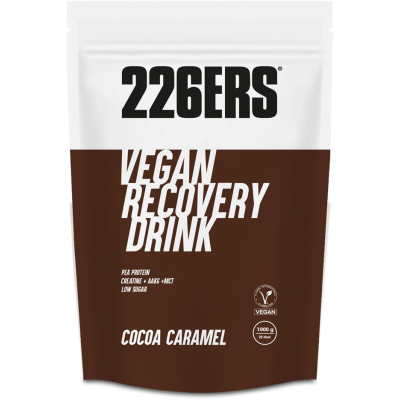VEGAN RECOVERY DRINK 226ers - wegański szejk białkowo węglowodanowy, proszek 1kg. o smaku czekolady z karmelem