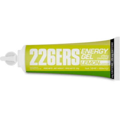 ENERGY GEL BIO tubka 226ers - ekologiczny żel eneregtyczny o smaku cytryny, z 25mg. kofeiny, 25g.